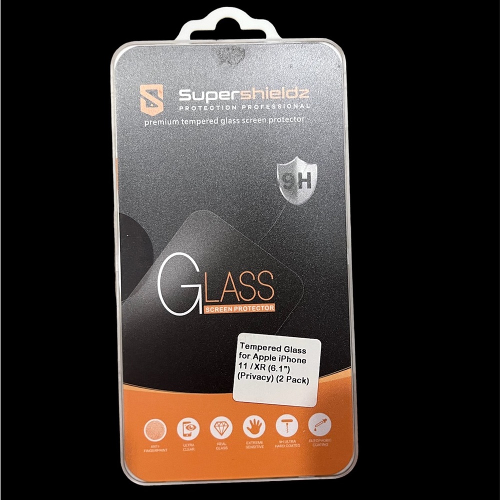 Glass Screen Protector for iPhone 11/XR-Privacy/2-pack